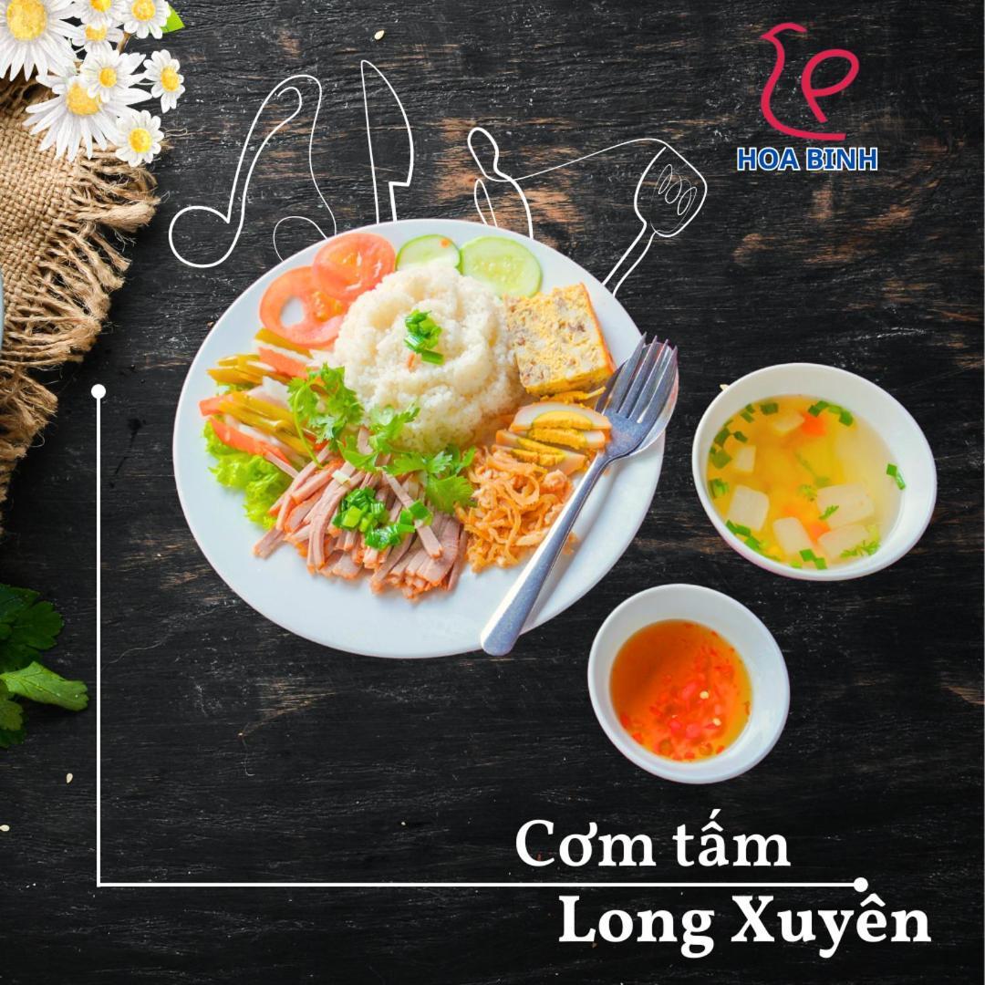 Hoa Binh 1 Hotel Long Xuyen Exterior photo